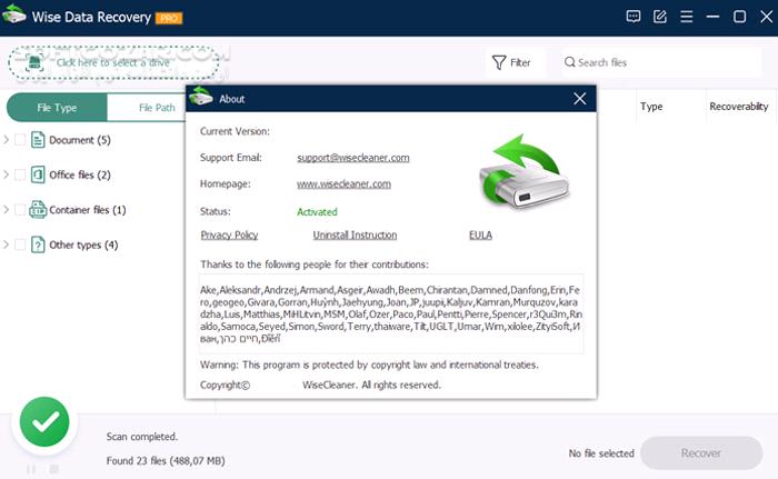 دانلود Wise Data Recovery Pro 6.2.0.517 - دانلود ریکاوری انواع فایل ها - سافت گذر