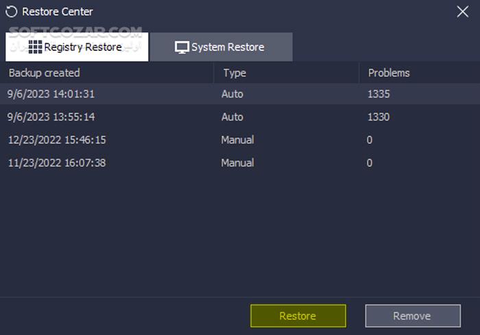 دانلود Wise Registry Cleaner Pro 11.1.7.722 - دانلود پاکسازی و بهینه سازی رجیستری ویندوز - سافت گذر