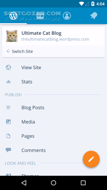 دانلود WordPress 25.7 for Android +8.0 - دانلود وردپرس برای اندروید - سافت گذر