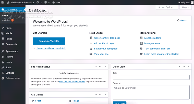 دانلود WordPress 6.7.1 Final + Farsi - دانلود وردپرس - سافت گذر