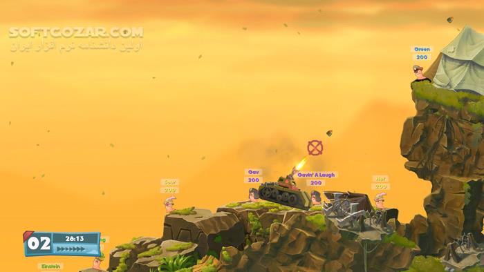 دانلود Worms W.M.D with Update v1.2 - دانلود بازی کرم‌ها - سافت گذر