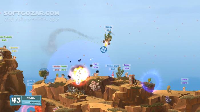 دانلود Worms W.M.D with Update v1.2 - دانلود بازی کرم‌ها - سافت گذر