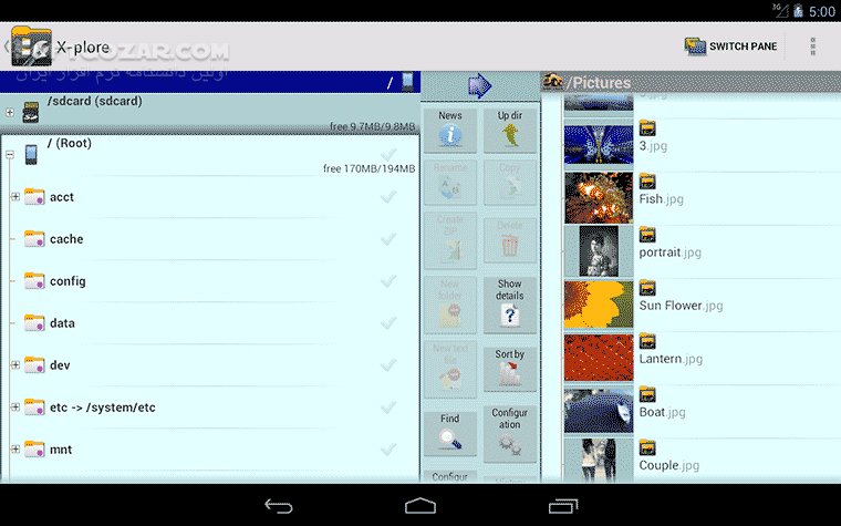 دانلود X-plore File Manager 4.40.11 for Android +5.0 - دانلود فایل منیجر اکسپلور برای اندروید - سافت گذر
