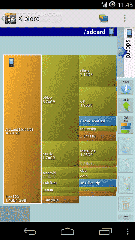 دانلود X-plore File Manager 4.40.11 for Android +5.0 - دانلود فایل منیجر اکسپلور برای اندروید - سافت گذر