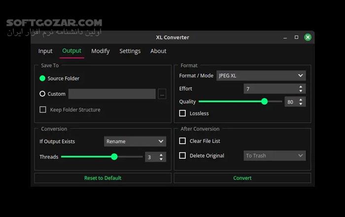 دانلود XL Converter 1.2.1 - دانلود تبدیل فرمت و کاهش حجم عکس‌ - سافت گذر