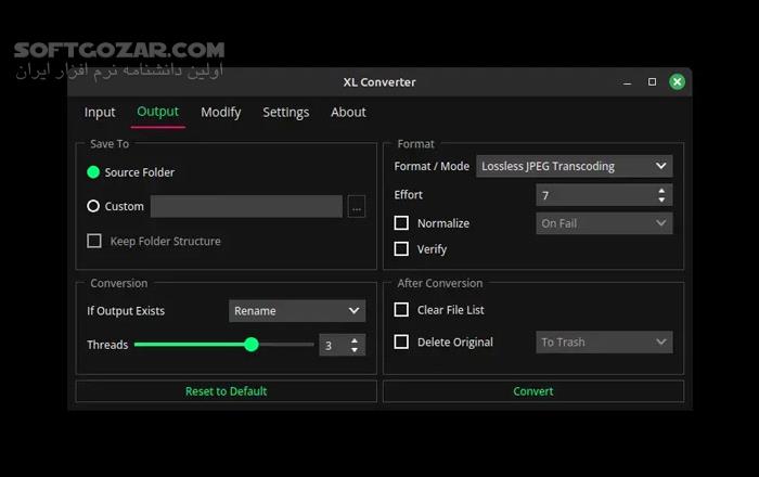 دانلود XL Converter 1.2.1 - دانلود تبدیل فرمت و کاهش حجم عکس‌ - سافت گذر