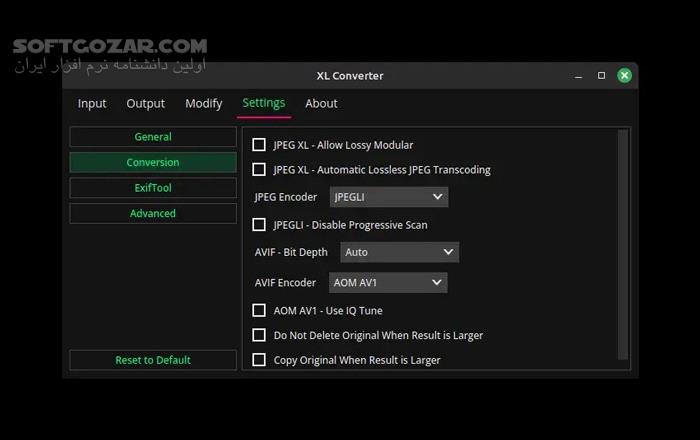 دانلود XL Converter 1.2.1 - دانلود تبدیل فرمت و کاهش حجم عکس‌ - سافت گذر