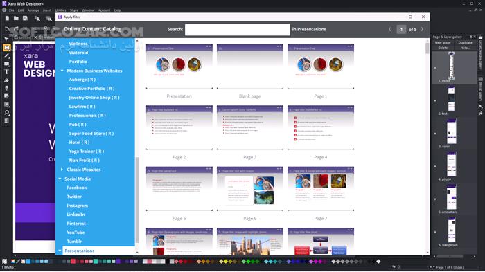 دانلود Xara Web Designer+ 24.6.1.71187 - دانلود طراحی سایت - سافت گذر