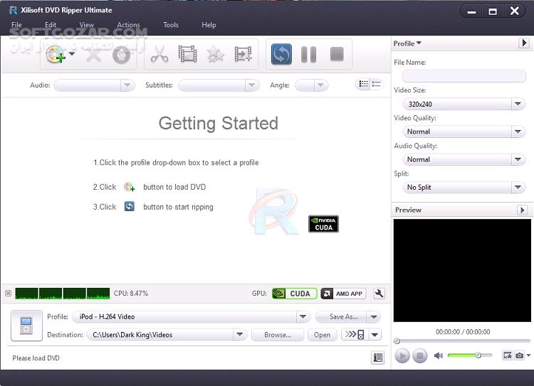دانلود Xilisoft DVD Ripper Ultimate 7.8.24 Build 20200219 Win/Mac - دانلود تبدیل DVD ژیلی سافت - سافت گذر