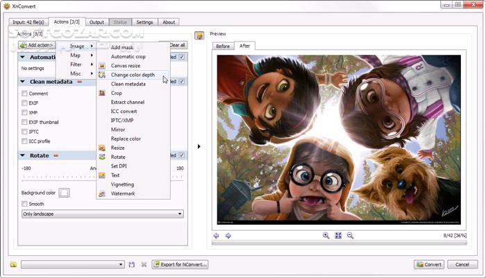 دانلود XnConvert 1.104 (x64) - دانلود ویرایش عکس - سافت گذر