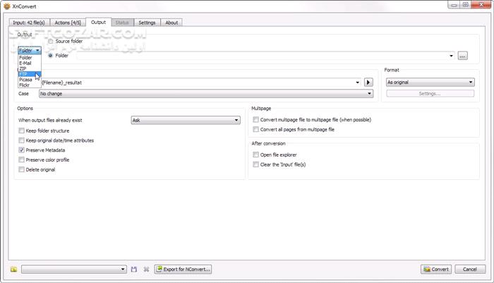 دانلود XnConvert 1.104 (x64) - دانلود ویرایش عکس - سافت گذر