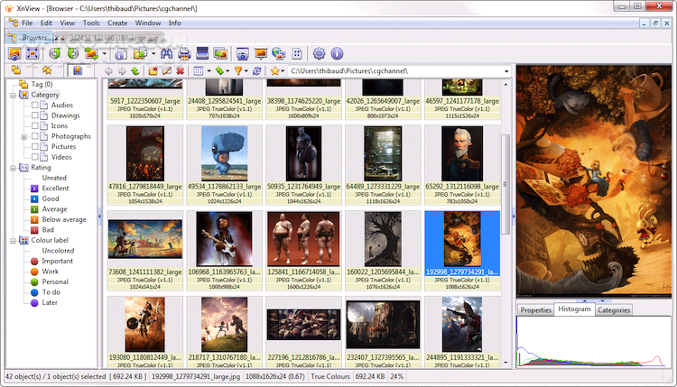 دانلود XnView 2.52.0 Complete / XnViewMP 1.8.3 + Portable - دانلود مدیریت تصاویر ایکس ان ویو - سافت گذر