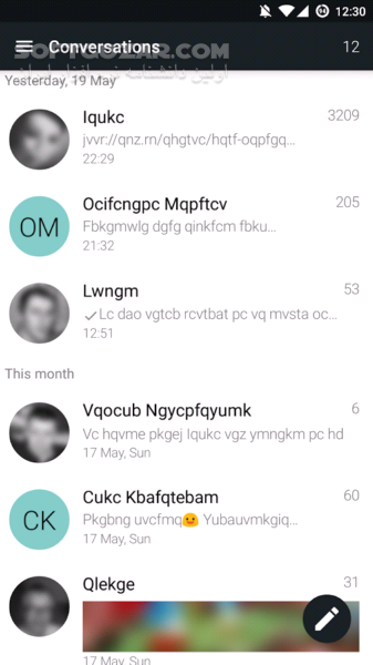 YAATA SMS Premium 1 47 3 22611 Emoji Plugin v1 0 for Android 4 1 تصاویر نرم افزار  - سافت گذر