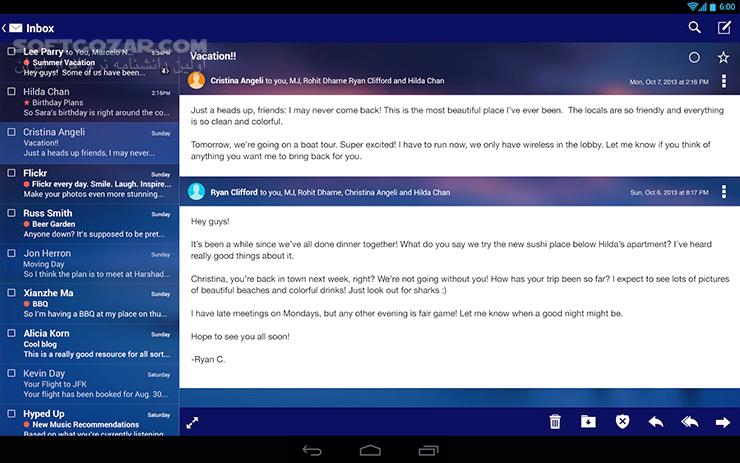 دانلود Yahoo Mail 7.62.0 for Android +9.0 - دانلود ایمیل یاهو برای اندروید - سافت گذر