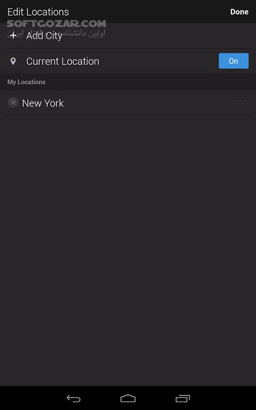 دانلود Yahoo Weather 1.48.0 for Android +4.2 - دانلود وضعیت آب و هوا یاهو برای اندروید - سافت گذر