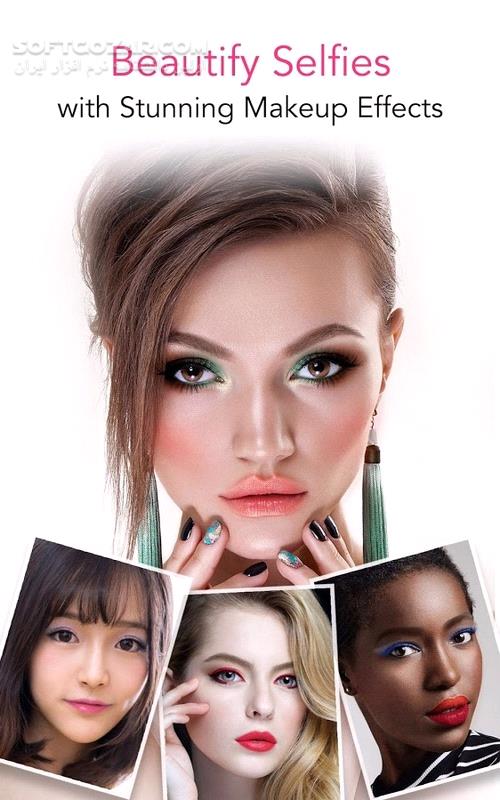 YouCam Makeup Premium 6 3 0 For Android 6 0 تصاویر نرم افزار  - سافت گذر