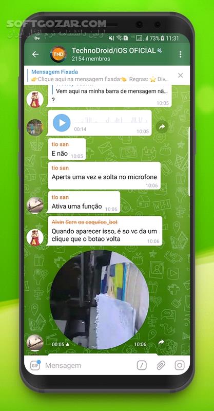 دانلود Zap Zap Messenger 72.12 for Android +6.0 - دانلود زپ زپ مسنجر برای اندروید - سافت گذر