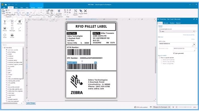 دانلود ZebraDesigner Professional 3.3.0.78 - دانلود طراحی برچسب - سافت گذر