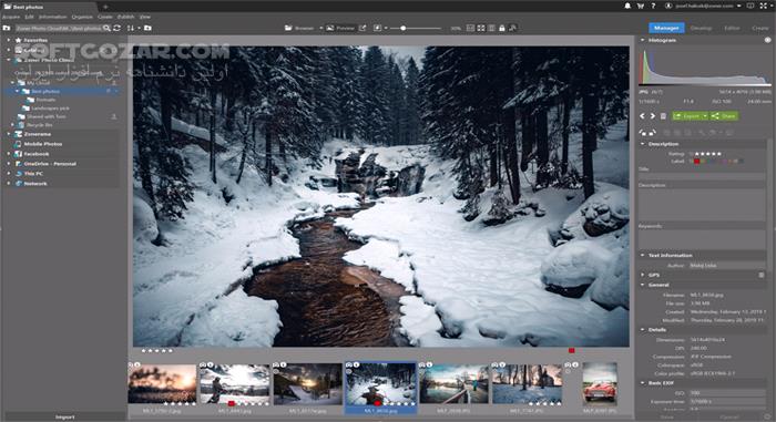 دانلود Zoner Photo Studio X 19.2409.2.592 - دانلود ویرایش عکس - سافت گذر