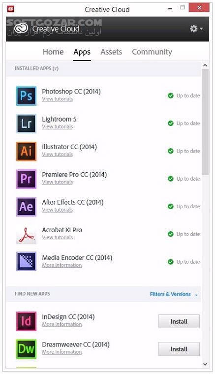 دانلود Adobe Creative Cloud Desktop Application 6.4.0.361 / macOS / Cleaner Tool - دانلود ادوبی کریتیو کلاد - سافت گذر