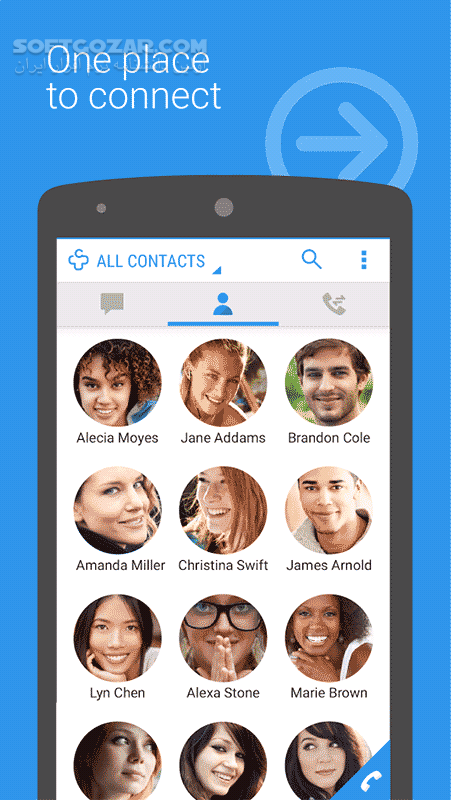 دانلود Google Contacts 4.51.25.735555589 for Android +8.0 - دانلود گوگل کانتکت برای اندروید - سافت گذر
