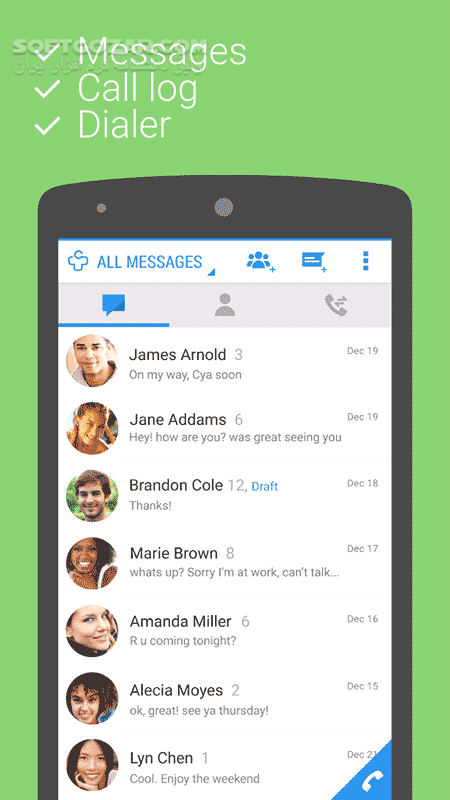 دانلود Google Contacts 4.51.25.735555589 for Android +8.0 - دانلود گوگل کانتکت برای اندروید - سافت گذر