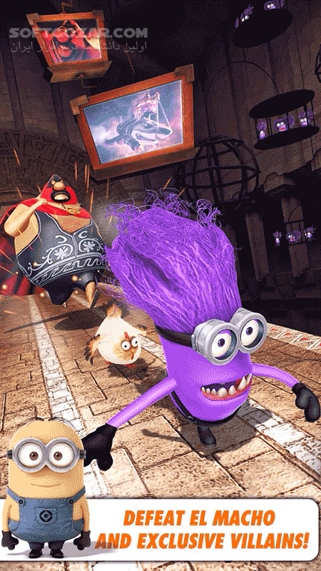 دانلود Despicable Me 4.9.0 for Android +2.3 - دانلود بازی من شرور! برای اندروید - سافت گذر