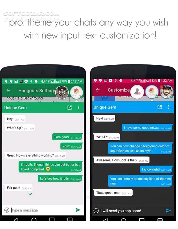 DirectChat Pro (ChatHeads) 1 7 8 For Android 3 0 تصاویر نرم افزار  - سافت گذر
