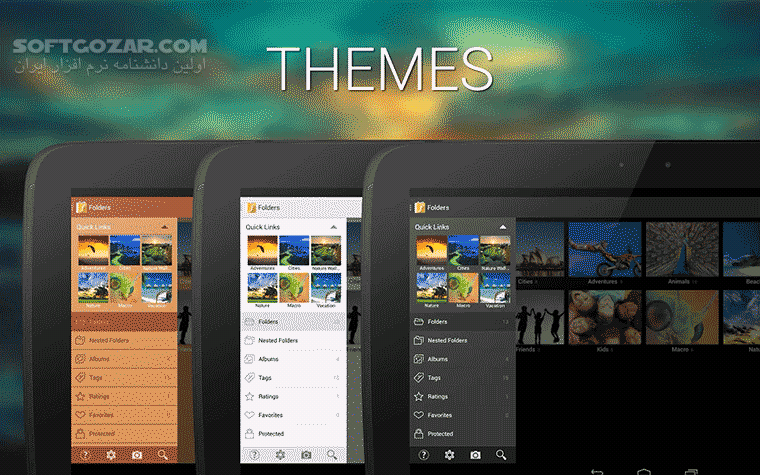دانلود F-Stop Media Gallery Pro 5.3.27 for Android +4.0 - دانلود گالری مدیا برای اندروید - سافت گذر