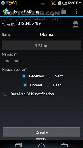 Fake Call SMS Call Logs PRO 4 2 for Android تصاویر نرم افزار  - سافت گذر