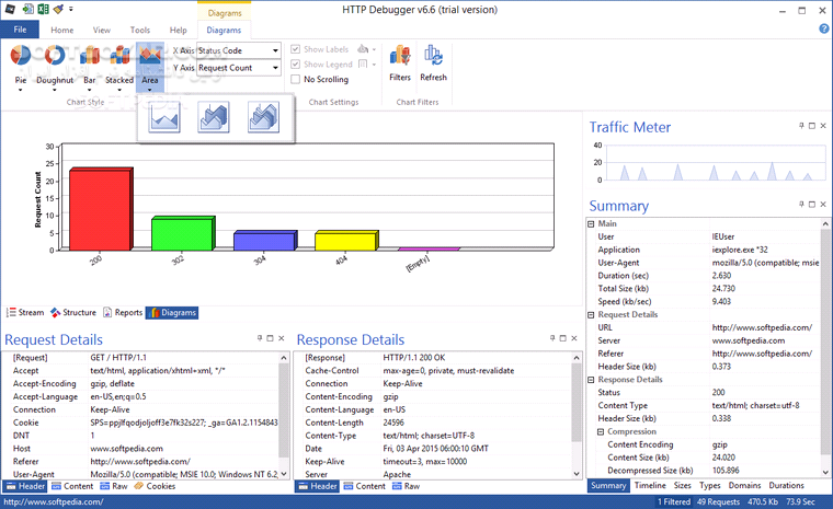 دانلود HTTP Debugger Pro 9.12 - دانلود مدیریت اینترنت و پروتکل HTTP - سافت گذر