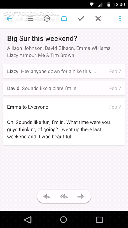 دانلود Mailbox 2.0.3 for Android +4.0 - دانلود مدیریت ایمیل برای اندروید - سافت گذر