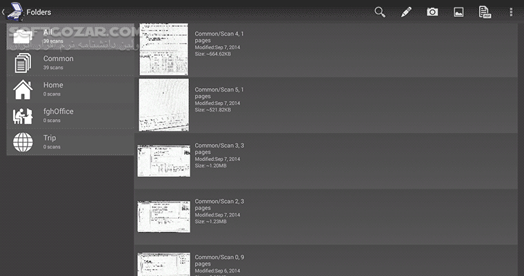 دانلود Mobile Doc Scanner (MDScan) 3.9.2 for Android +2.3 - دانلود اسکنر موبایل برای اندروید - سافت گذر