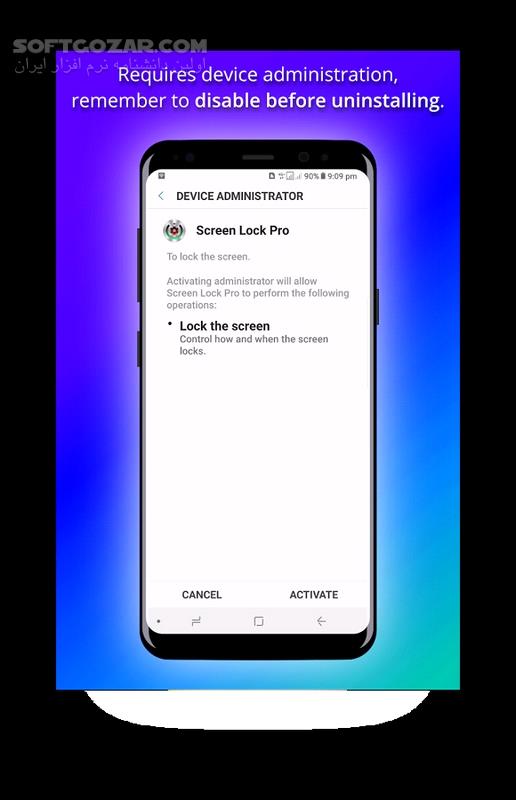 دانلود Screen Lock Pro 5.1.1p for Android +4.0 - دانلود لاک اسکرین برای اندروید - سافت گذر