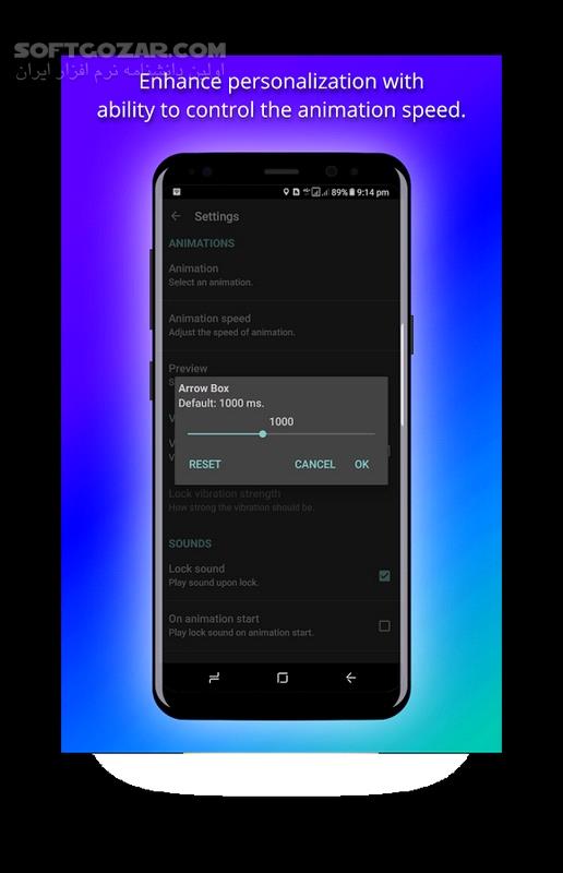 دانلود Screen Lock Pro 5.1.1p for Android +4.0 - دانلود لاک اسکرین برای اندروید - سافت گذر