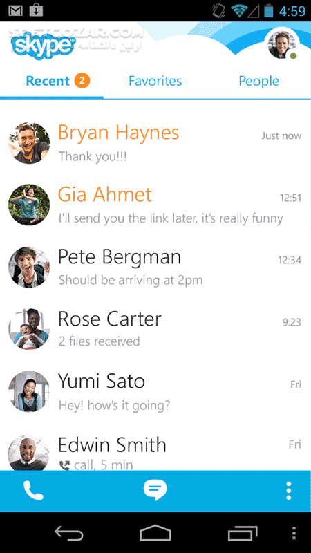 دانلود Skype 8.138.0.209 for Android +6.0 - دانلود اسکایپ برای اندروید - سافت گذر