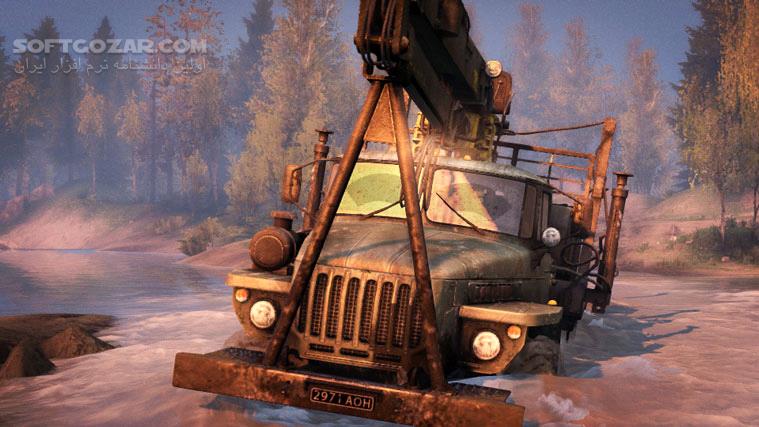 دانلود SpinTires - دانلود بازی لاستیک‌های چرخان - شبیه‌ساز رانندگی با ماشین‌های سنگین - سافت گذر