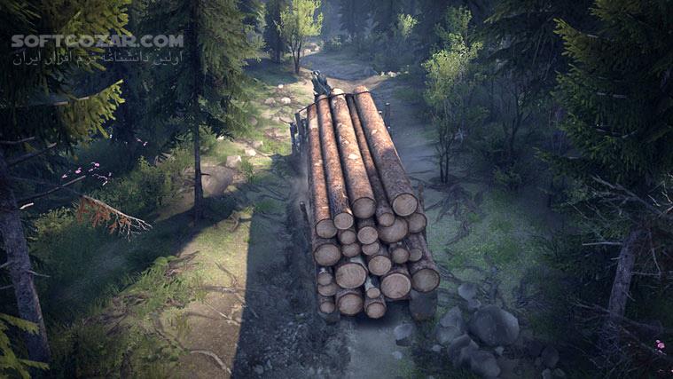 دانلود SpinTires - دانلود بازی لاستیک‌های چرخان - شبیه‌ساز رانندگی با ماشین‌های سنگین - سافت گذر