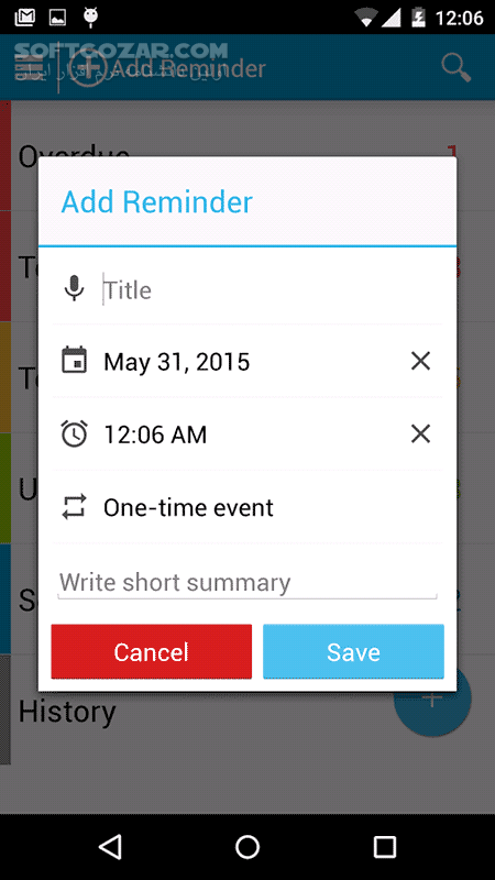 دانلود To Do Reminder Premium 3.4.2 for Android +5.0 - دانلود یادآوری کارها برای اندروید - سافت گذر