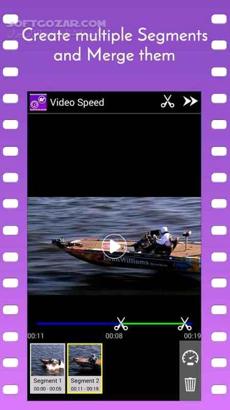 دانلود Video Speed Slow Motion & Fast Premium 1.79 for Android +5.0 - دانلود ویرایش گر سرعت ویدئو برای اندروید - سافت گذر