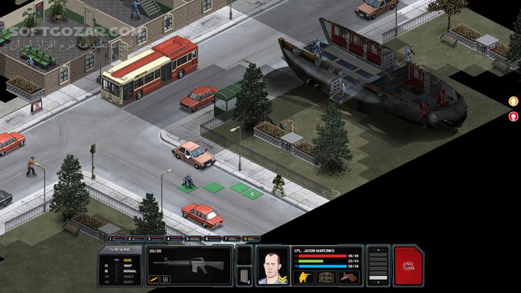 دانلود Xenonauts - دانلود بازی زنوناتوس - مدیریت استراتژیک جوخه‌های نظامی در برابر بیگانگان فضایی - سافت گذر