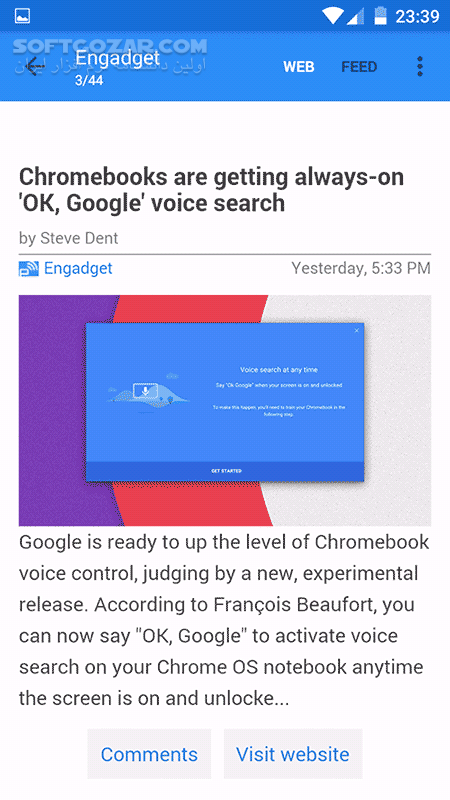 دانلود gReader Pro (Google Reader) 5.2.0_410 for Android +4.0 - دانلود فید خوان گوگل برای اندروید - سافت گذر