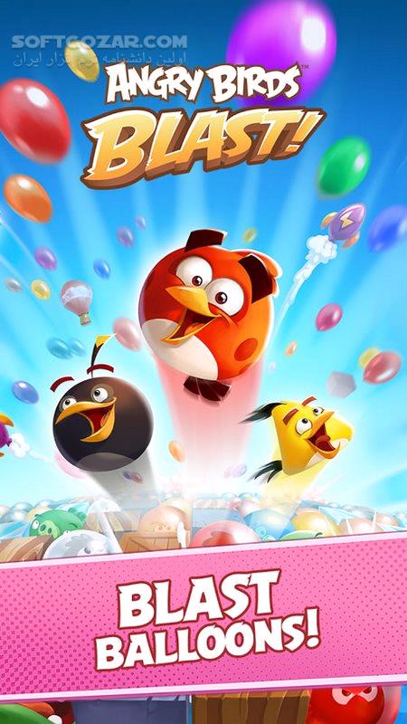 دانلود Angry Birds Blast 2.6.8 For Android +4.0 - دانلود Angry Birds Blast برای اندروید - سافت گذر