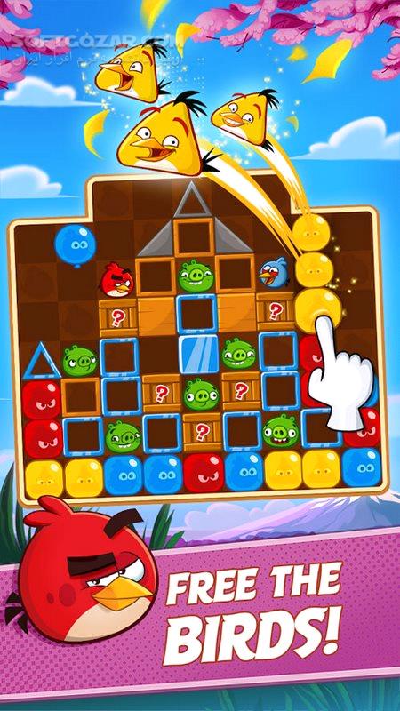 دانلود Angry Birds Blast 2.6.8 For Android +4.0 - دانلود Angry Birds Blast برای اندروید - سافت گذر