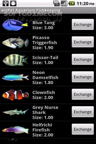 دانلود aniPet Aquarium Live Wallpaper 2.5.2 for Android +2.1 - دانلود ماهیهای دریا برای اندروید - سافت گذر