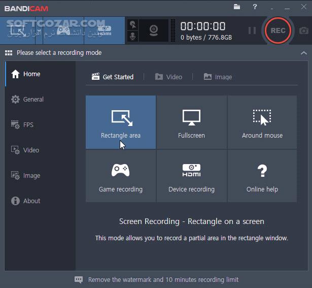 دانلود Bandicam 8.1.0.2516 - دانلود بندی کم - سافت گذر