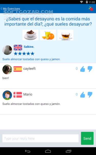 Language Learning busuu 31 15 0 for Android 4 1 تصاویر نرم افزار  - سافت گذر