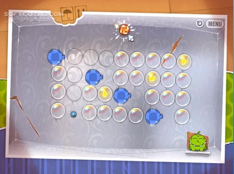 دانلود Cut The Rope 1.0.0.30 - دانلود بازی بریدن طناب - سافت گذر