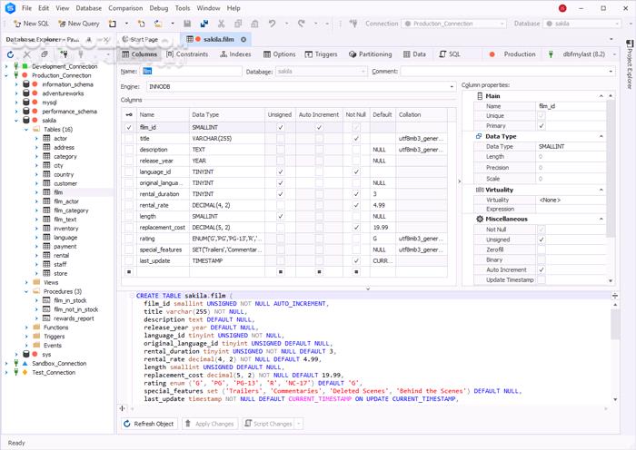 دانلود dbForge Studio for MySQL Enterprise 2025.3.61 (x64) - دانلود مدیریت پایگاه‌های داده مای‌اس‌کیوال - سافت گذر