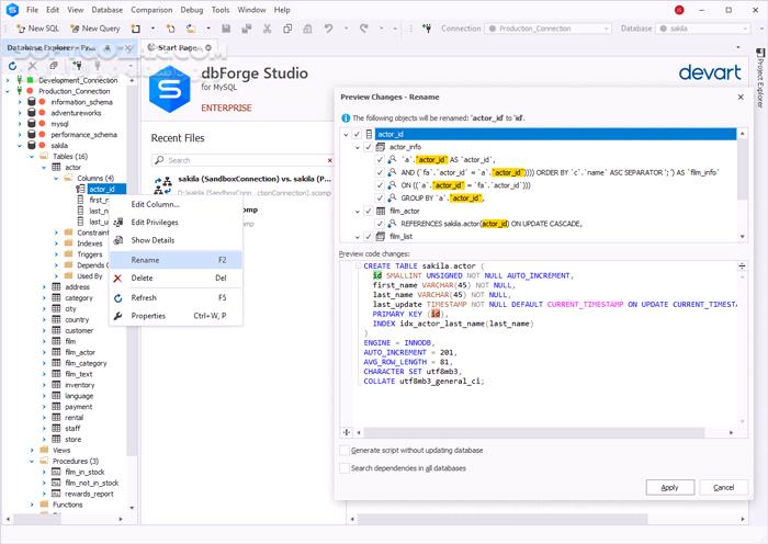 دانلود dbForge Studio for MySQL Enterprise 2025.3.61 (x64) - دانلود مدیریت پایگاه‌های داده مای‌اس‌کیوال - سافت گذر